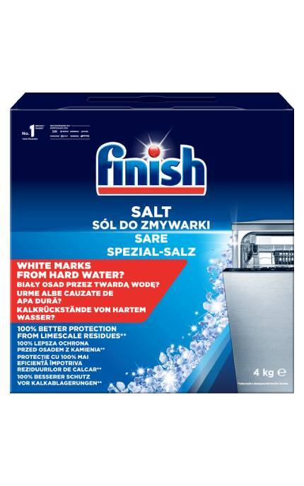 FINISH-Соль для посудомоечных машин Finish смягчение воды 4 кг-8594002687397