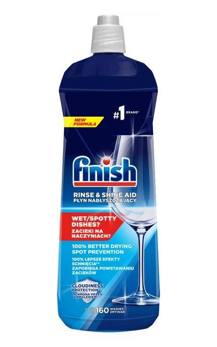 FINISH-Ополаскиватель для посудомоечных машин Finish 800 мл-5900627048353