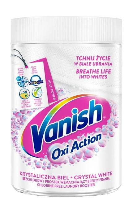 VANISH-Засіб для видалення плям Vanish Oxi Action Кришталева білизна 625 г-5997321747804
