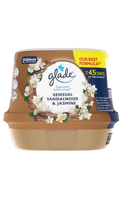 GLADE-Аромагель Glade Індонезійський сандал 180 г-5000204185133