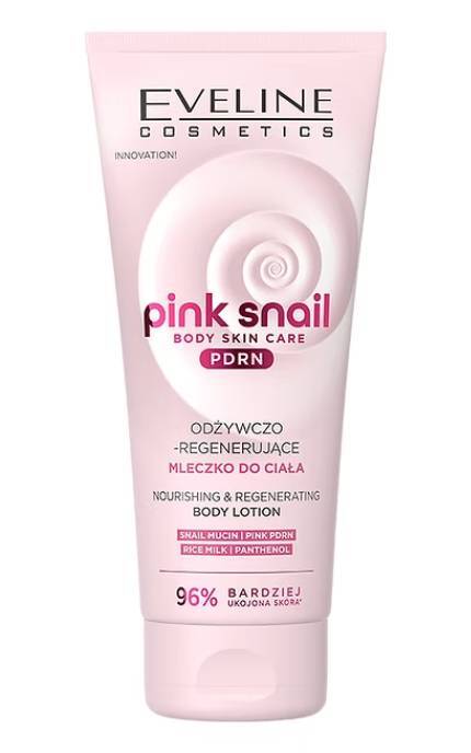 EVELINE-Лосьйон для тіла Eveline Cosmetics Pink Snail Nourishing живильний та регенеруючий 200 мл-5903416092926