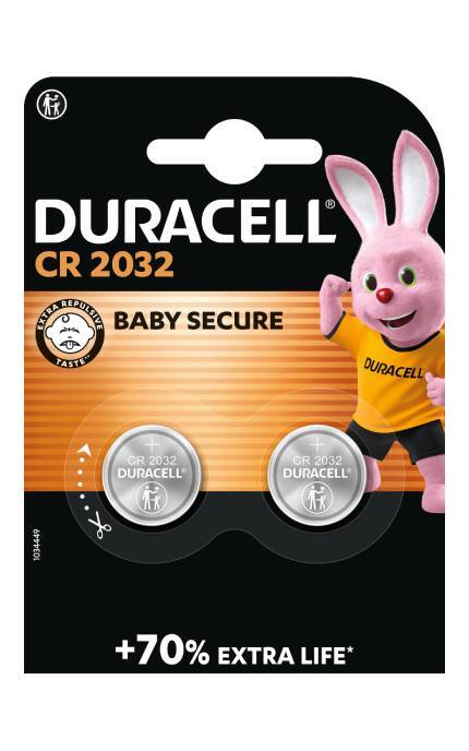 DURACELL-Батарейки литиевые Duracell 3V 2032 2 шт 2 шт-5000394054967