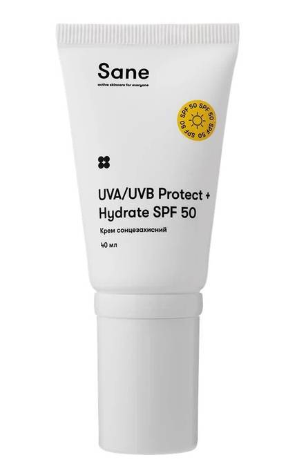 SANE-Крем для обличчя SANE SPF 50 Сонцезахисний 40 мл-4820266831837