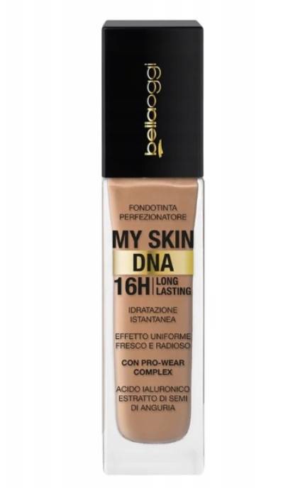 BELLAOGGI-Тональна основа для обличчя Bellaoggi My Skin DNA 16H 10W - Cookie 34 г-8028997014963