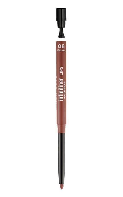 MON REVE-Олівець для губ водостійкий Mon Reve Infiniliner 08 Velvet 1 шт-5201641041888