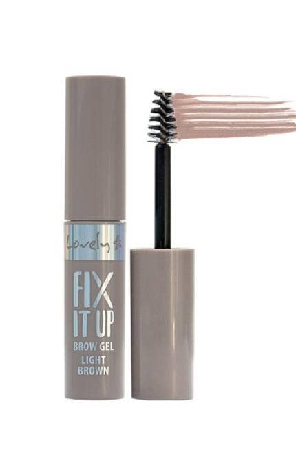 LOVELY-Туш для брів Lovely Fix It Up Brow Gel 1 Light Brown 2.5 г-5901801652250