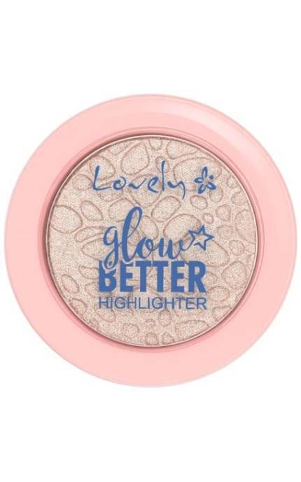 LOVELY-Хайлайтер для обличчя Lovely Glow Better пресований 3.5 г-5901801639770