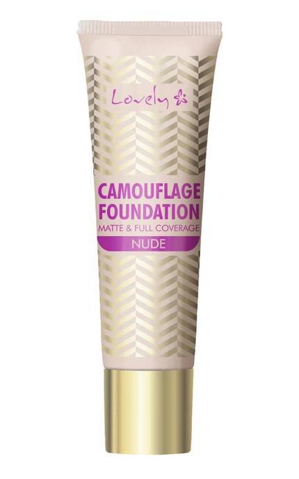 LOVELY-Тональна основа Lovely Matte & Full Coverage Camouflage 2 Nude 25 мл -5901801644095