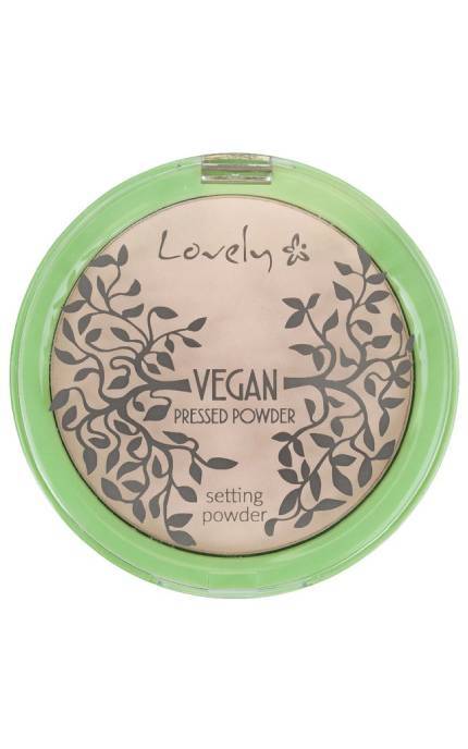 LOVELY-Пудра для лица Lovely Vegan прессованная 10 г-5901801697442