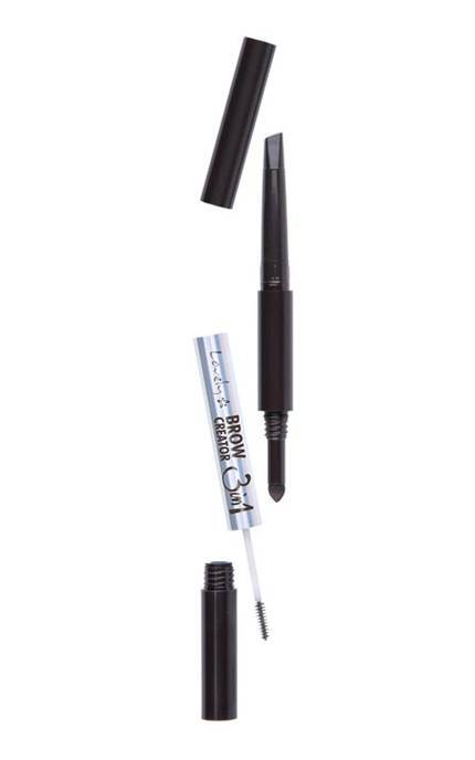 LOVELY-Карандаш для бровей Lovely Brow Creator 3 в 1 Pencil 02 с тушью и пудрой 1 шт-5901801652243