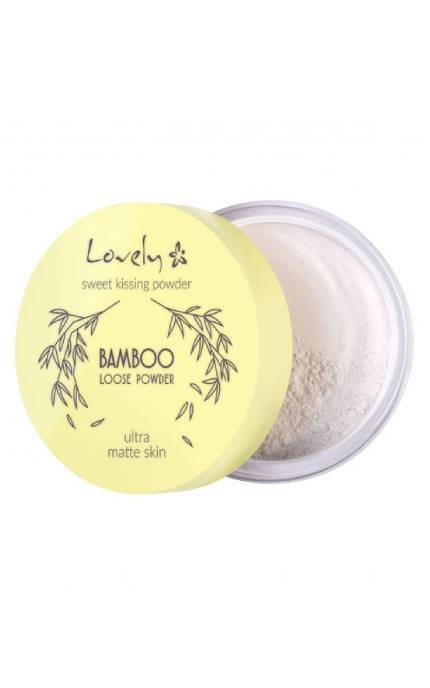 LOVELY-Пудра для лица Lovely Bamboo Loose Матирующая 5,5 г-5901801630364