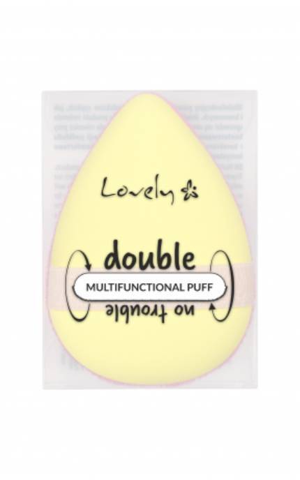 LOVELY-Спонж для макіяжу Lovely Double No Trouble багатофункціональний 1 шт-5905309910492