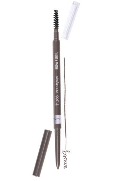 LOVELY-Олівець для брів з щіточкою Lovely Full Precision Brow Pencil Light Brown 1 шт-5901801658870