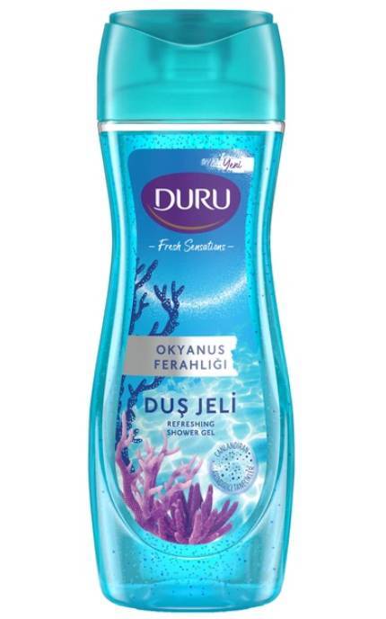 DURU-Гель для душу Duru Fresh Sensations Свіжість океану 450 мл-8690506524852