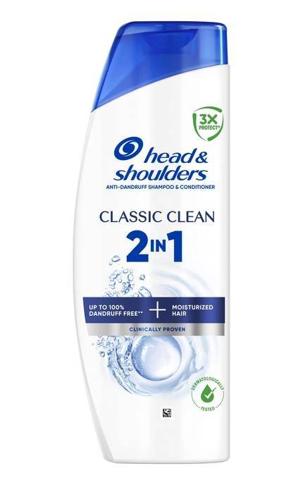 HEAD and SHOULDERS-Шампунь проти лупи Head & Shoulders Classic Clean 2in1 400 мл -8700216304917