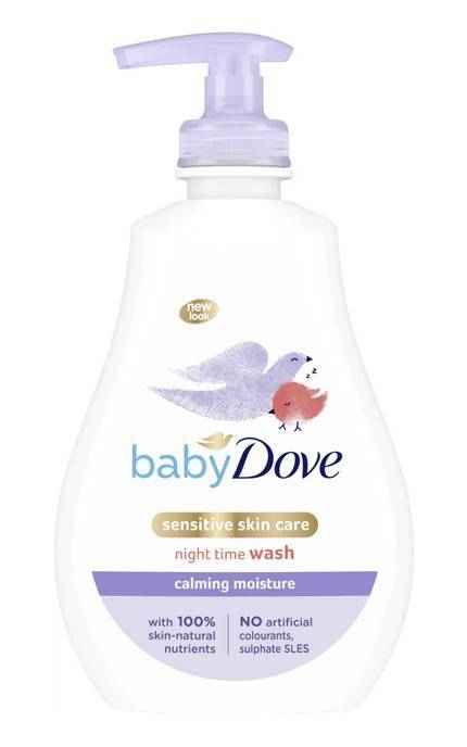 --Детский гель для душа Dove Baby Успокаивающее увлажнение 400 мл-8717163858226