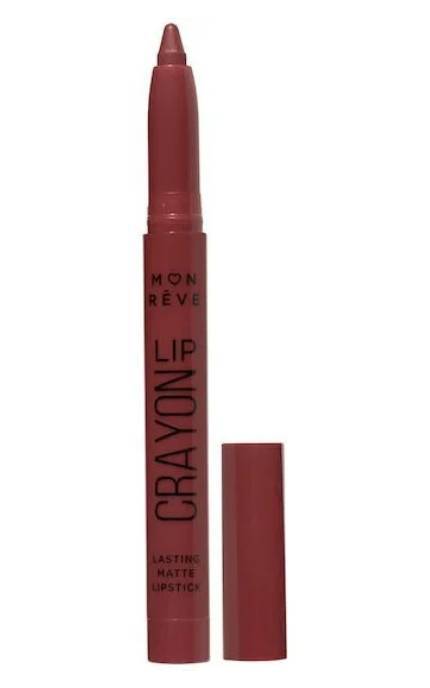 MON REVE-Помада-карандаш для губ Mon Reve Lip Crayon 08 2 г-5201641039038
