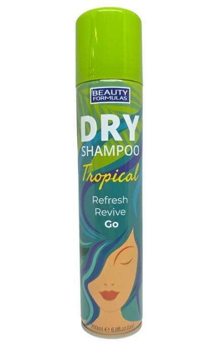 BEAUTY FORMULAS-Сухой шампунь Beauty Formulas Tropical 200 мл-5012251014250