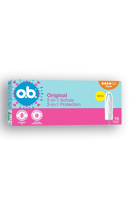 O.B.-Тампоны женские гигиенические o.b. Original Super 16 шт-3574661900308