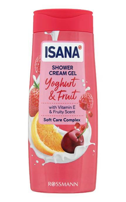 ISANA-Крем-гель для душу ISANA Yoghurt&Fruit 300 мл-4047196065174