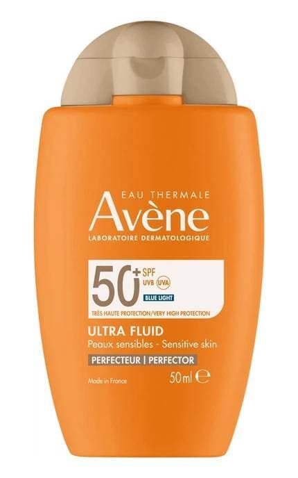 AVENE-Солнцезащитный флюид для лица Avene Eau Thermale Ultra Fluid Perfector SPF50+ 50 мл-3282770392692
