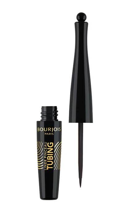 BOURJOIS-Подводка для глаз Bourjois с кисточкой 01 Черный 2,5 мл-3616306830622