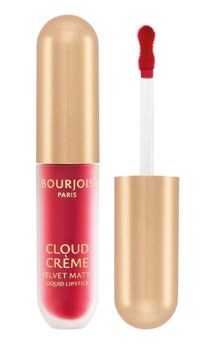 BOURJOIS-Жидкая матовая помада Bourjois Cloud Creme Velvet Matte 07 Red-y or Not 3,1 мл-3616306834934