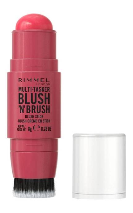 RIMMEL-Рум'яна-стік Rimmel The Multi Tasker з пензлем 150 Cherry On Point 8 г-3616307087841