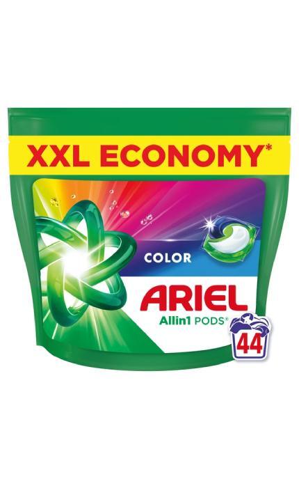 ARIEL-Капсулы для стирки Ariel Pods All-in-1 Color для цветного белья 44 шт-8700216764544