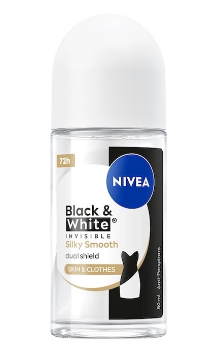 NIVEA-Антиперспирант Nivea Черное и Белое Невидимый Гладкий Шелк 50 мл-4006000258522