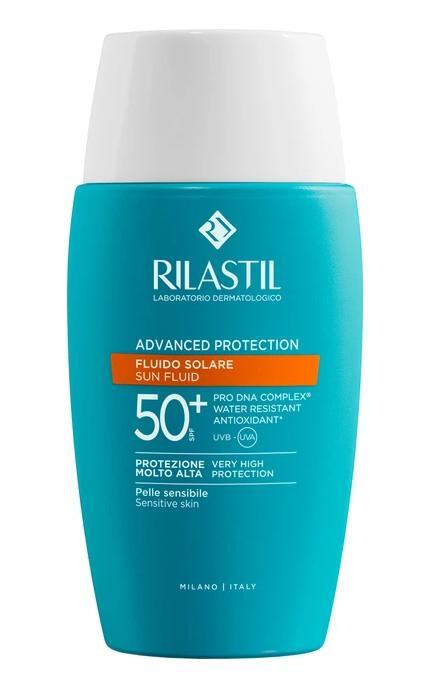 RILASTIL-Флюїд для обличчя Rilastil Sun System Advanced Protection SPF 50+ з Антиоксидантною дією 50 мл-8055510242961