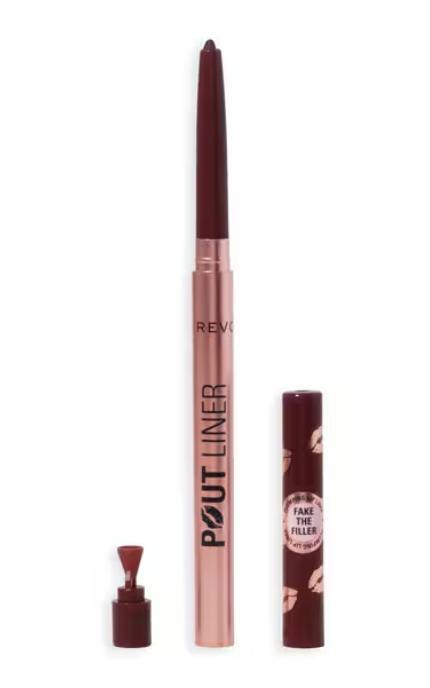 REVOLUTION-Карандаш для губ Makeup Revolution Deepest Mauve 1 шт-5057566857048
