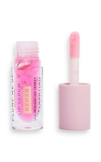 REVOLUTION-Блиск для губ Revolution Rehab Lip Serum Plump Me Up - Pink Glaze 4.6 мл-5057566556101