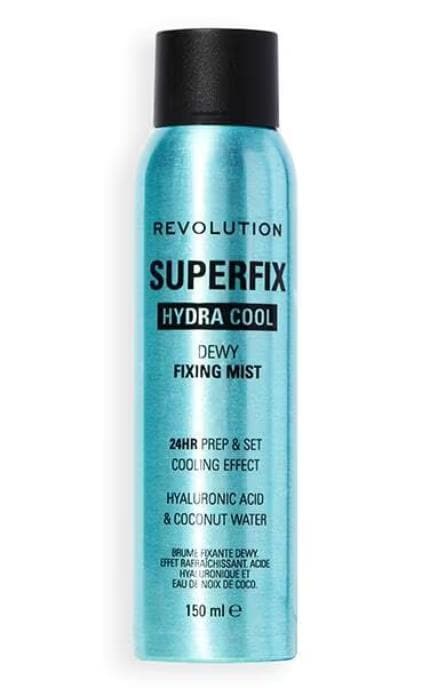 REVOLUTION-Спрей для фиксации макияжа Makeup Revolution Superfix Hydra Cool Prep + Fix Continuous 150 мл-5057566865821