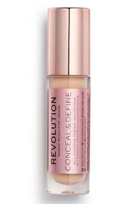 REVOLUTION-Жидкий консилер для лица Makeup Revolution Conceal & Define Concealer C4.5 4 г-5057566113779