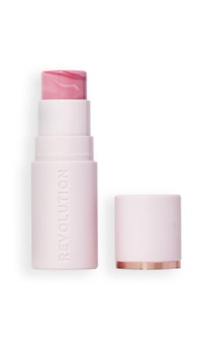 REVOLUTION-Рум'яна-стік Makeup Revolution Silk Pinched Light Pink 4.5 г-5057566834339