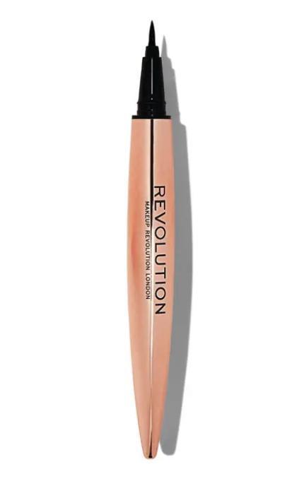 REVOLUTION-Підводка для очей Makeup Revolution Renaissance Flick Eyeliner чорна 0.8 мл-5057566282611