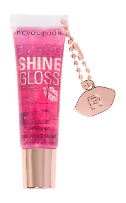 REVOLUTION-Блеск для губ Revolution Shine Gloss Raspberry Ripple 10 мл-5057566931076