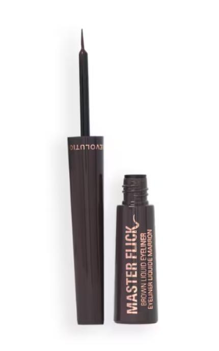 REVOLUTION-Рідка підводка для очей Makeup Revolution Master Flick Liquid Eyeliner коричнева 5 мл-5057566878166