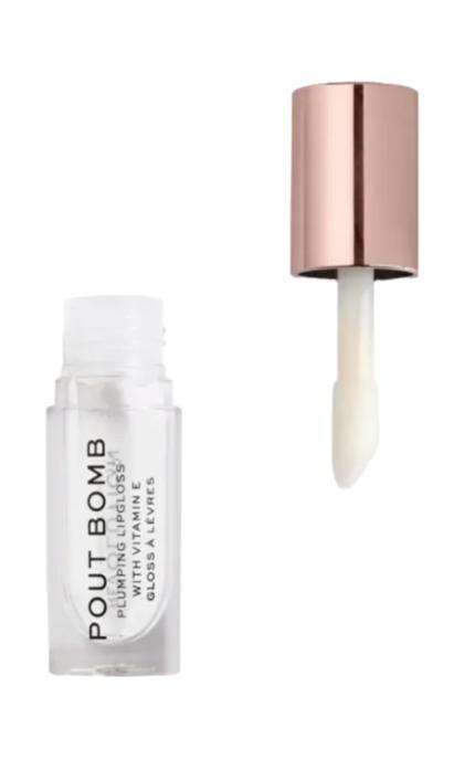 REVOLUTION-Блиск для губ Revolution Pout Bomb Glaze Clear 03 прозорий 4,6 мл-5057566169905