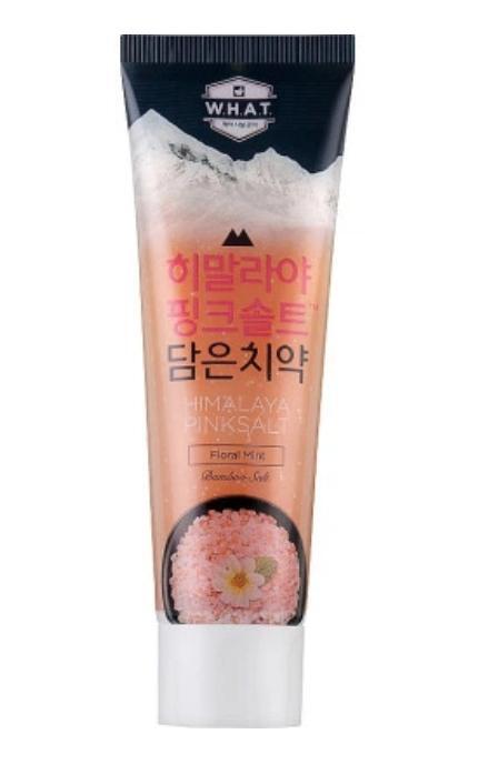PERIOE-Зубна паста LG Perioe Himalaya Pink Salt Floral Mint з гімалайською сіллю 100 г-8801051018080