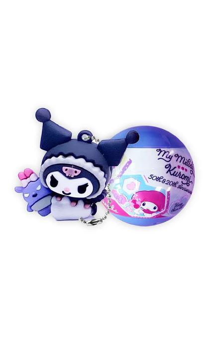 COOL THINGS POCKET MONEY-Фігурка-сюрприз на ланцюжку в кулі Cool Things Hello Kitty Моя мелоді та Куромі в асортименті 1 шт-8053306205510
