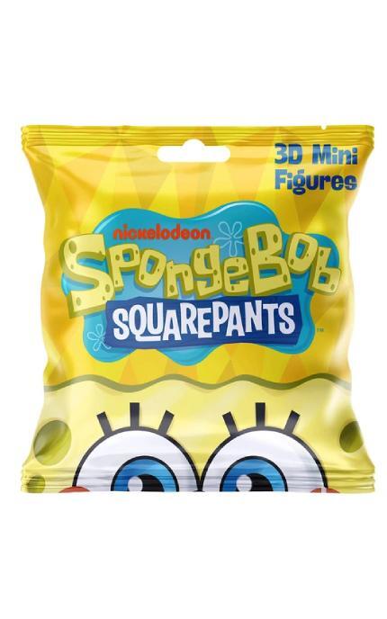 SPONGEBOB-Колекційна фігурка-сюрприз Sponge Bob Губка Боб 1 шт-8056126060079