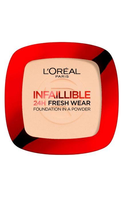 L'OREAL PARIS-Компактна крем-пудра для обличчя L'Oreal Paris Infaillible 130 - Neutral 9 г-3600523951543