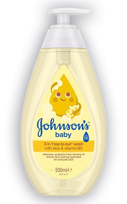 JOHNSON'S-Пенка-шампунь для купания Johnson's Baby От макушки до пяток 500 мл-3574669909952