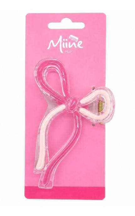 MIINE-Заколка для волосся краб Miine рожева 1 шт-4896012064170