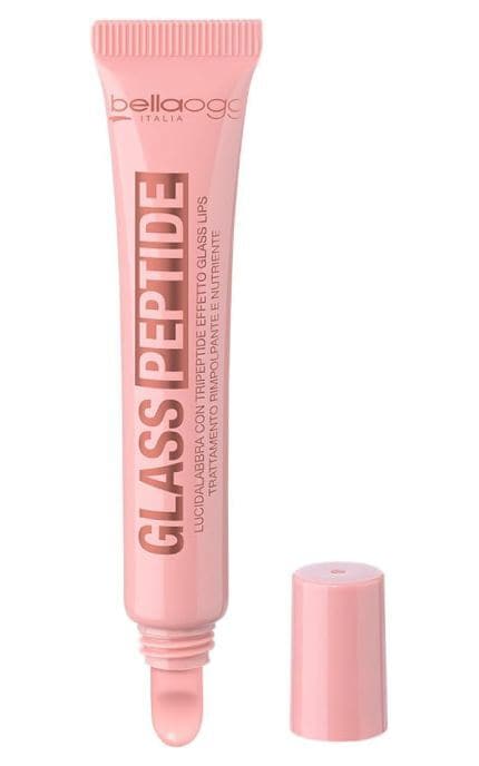 BELLAOGGI-Блиск для губ Bellaoggi Glass Peptide 101 Cotton Candy 10 мл-8028997097287