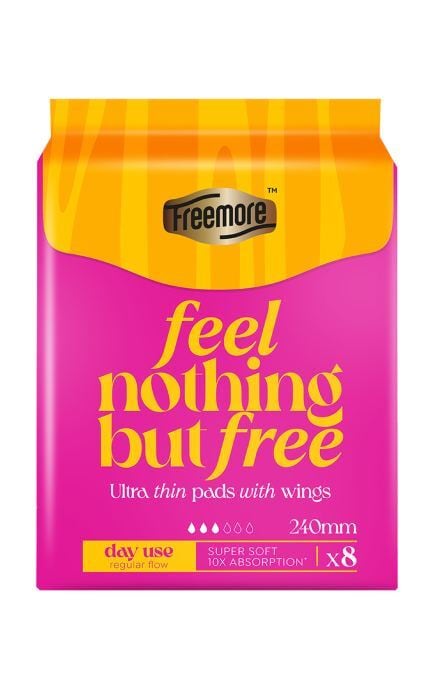 FREEMORE-Прокладки гігієнічні Freemore ультратонкі денні 40 шт-6926052551830