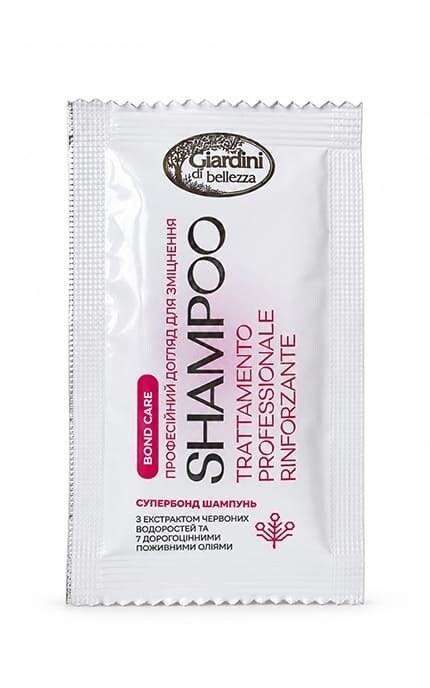 GIARDINI DI BELLEZZA-Шампунь для волосся Giardini Di Bellezza Bond Restore Shampoo відновлюючий 10 мл-8019653056472