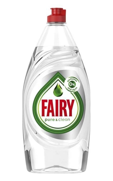 FAIRY-Средство для ручной мойки посуды Fairy Pure & Clean 900 мл-8006530111522